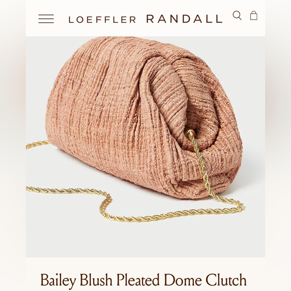 NWT Loeffler Randall clutch